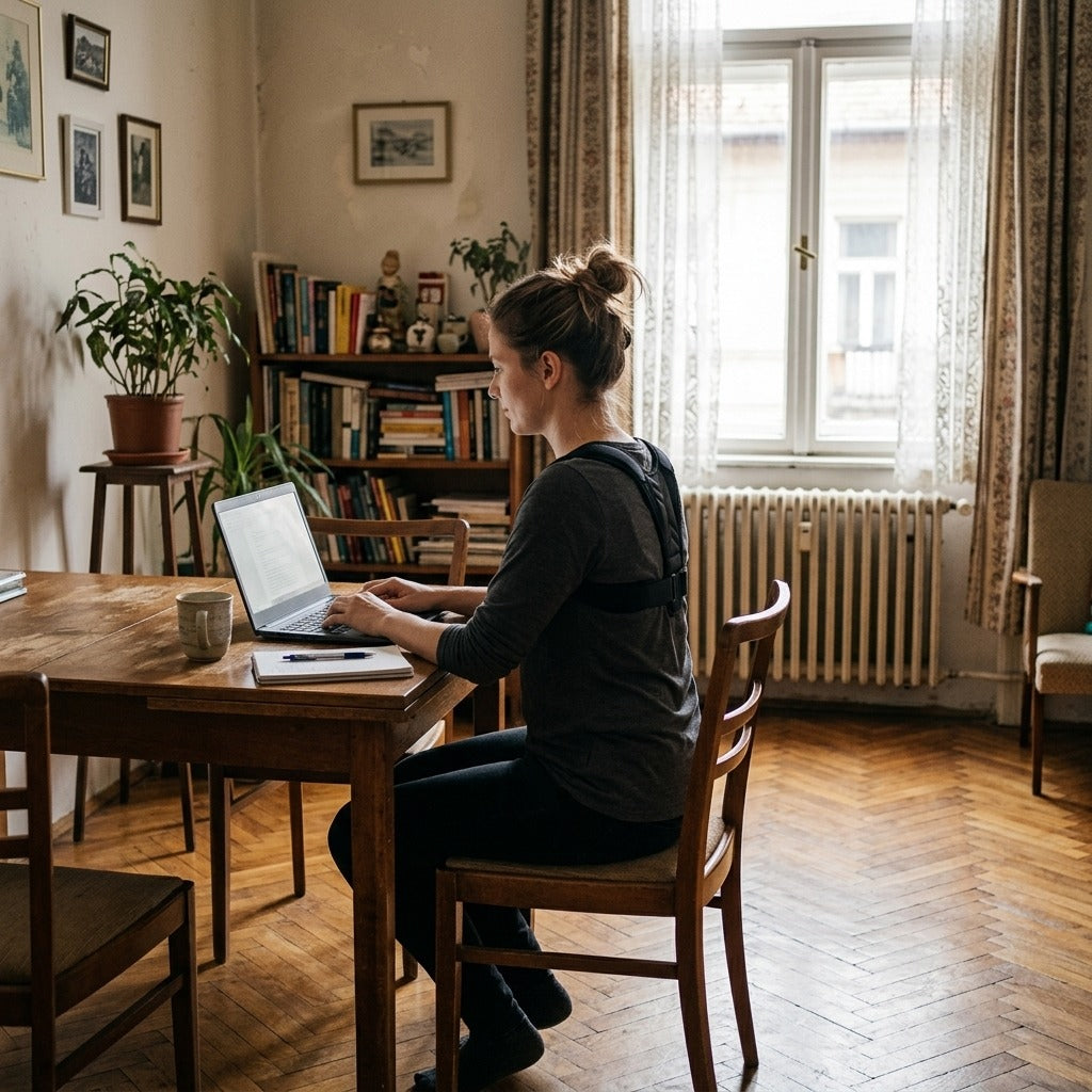 Állítható hát- és válltámasz a jobb tartásért - a mindennapokban