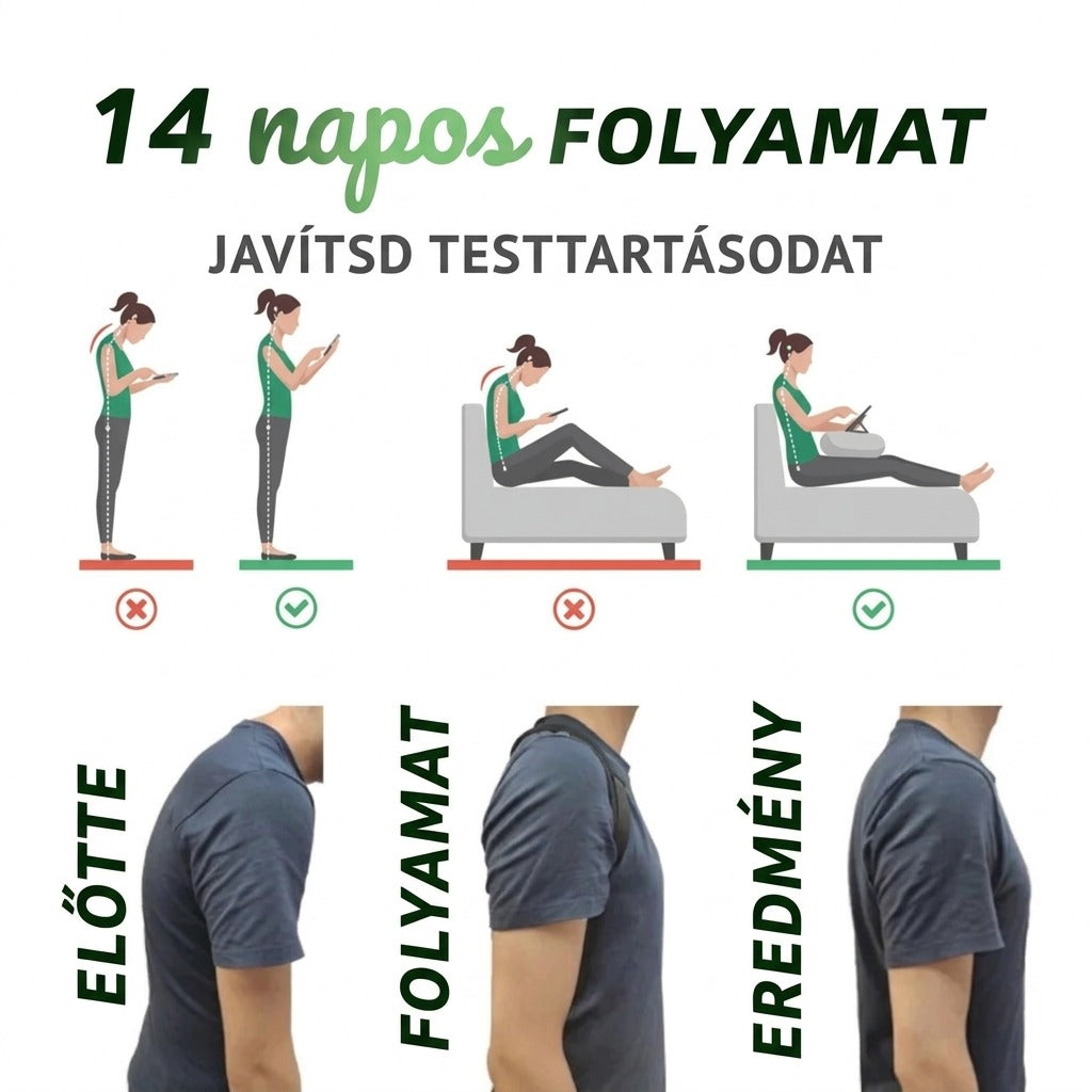 14 napos testtartás-korrekciós folyamat szakaszai