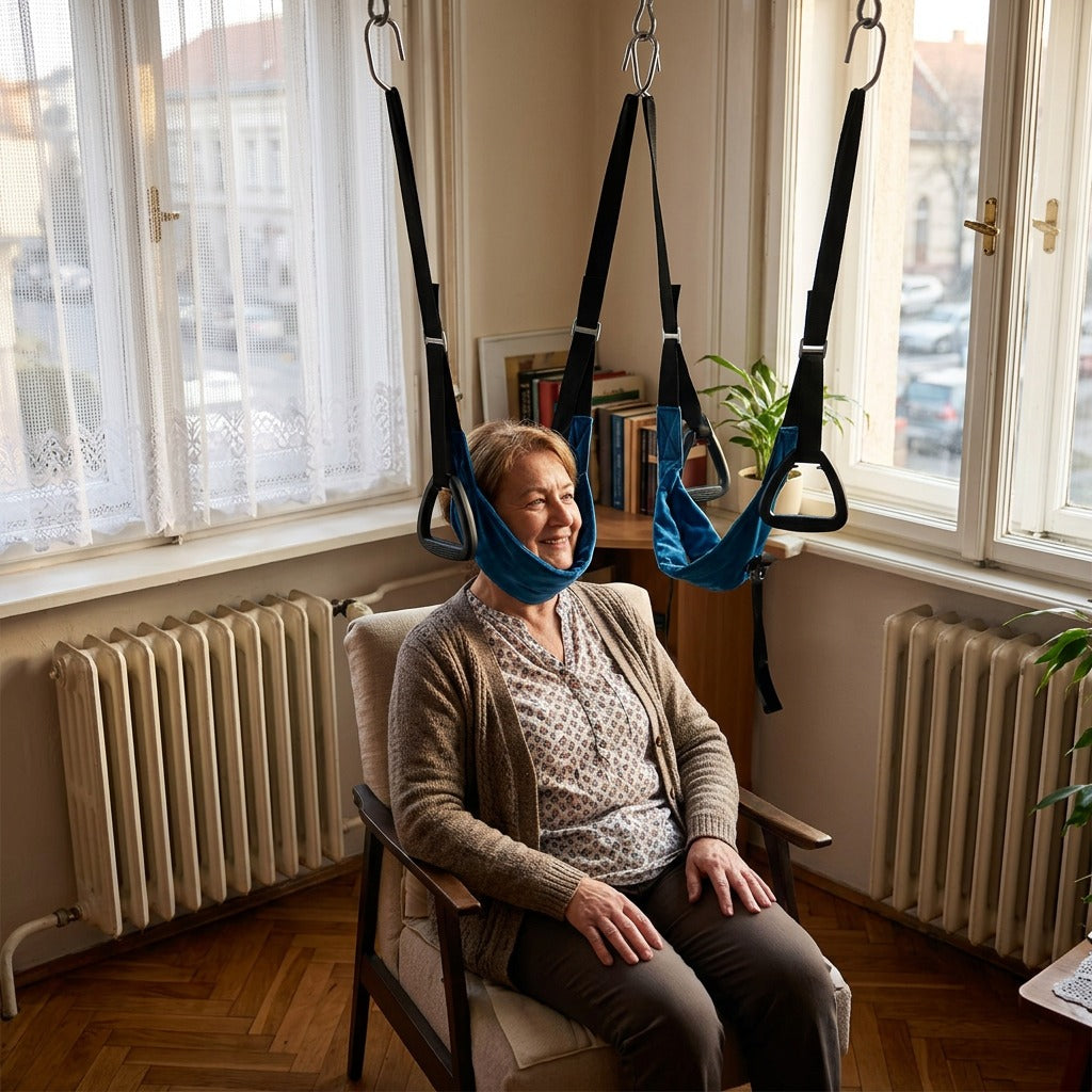 Állítható nyaktámasztó gallér - otthon