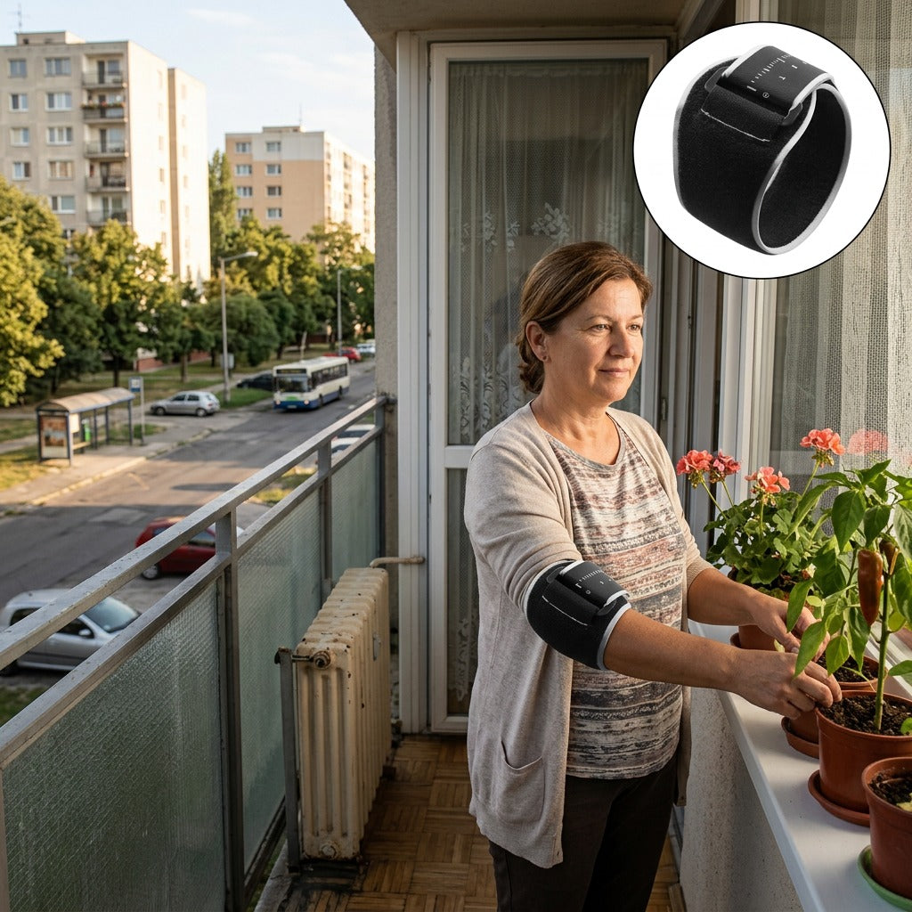 Állítható könyökrögzítő levehető párnával - a mindennapokban