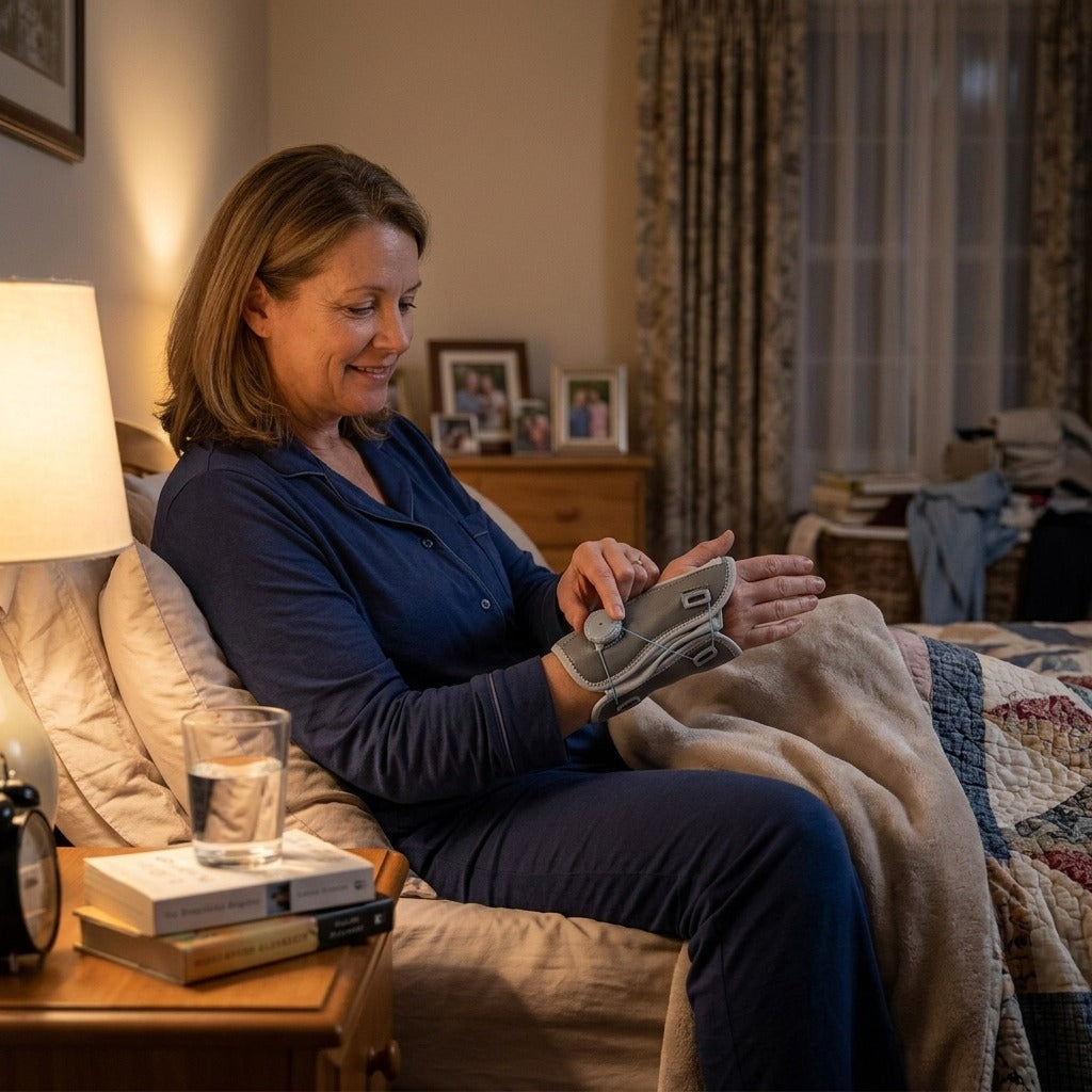 Adjustable Night Wrist Brace - in everyday life