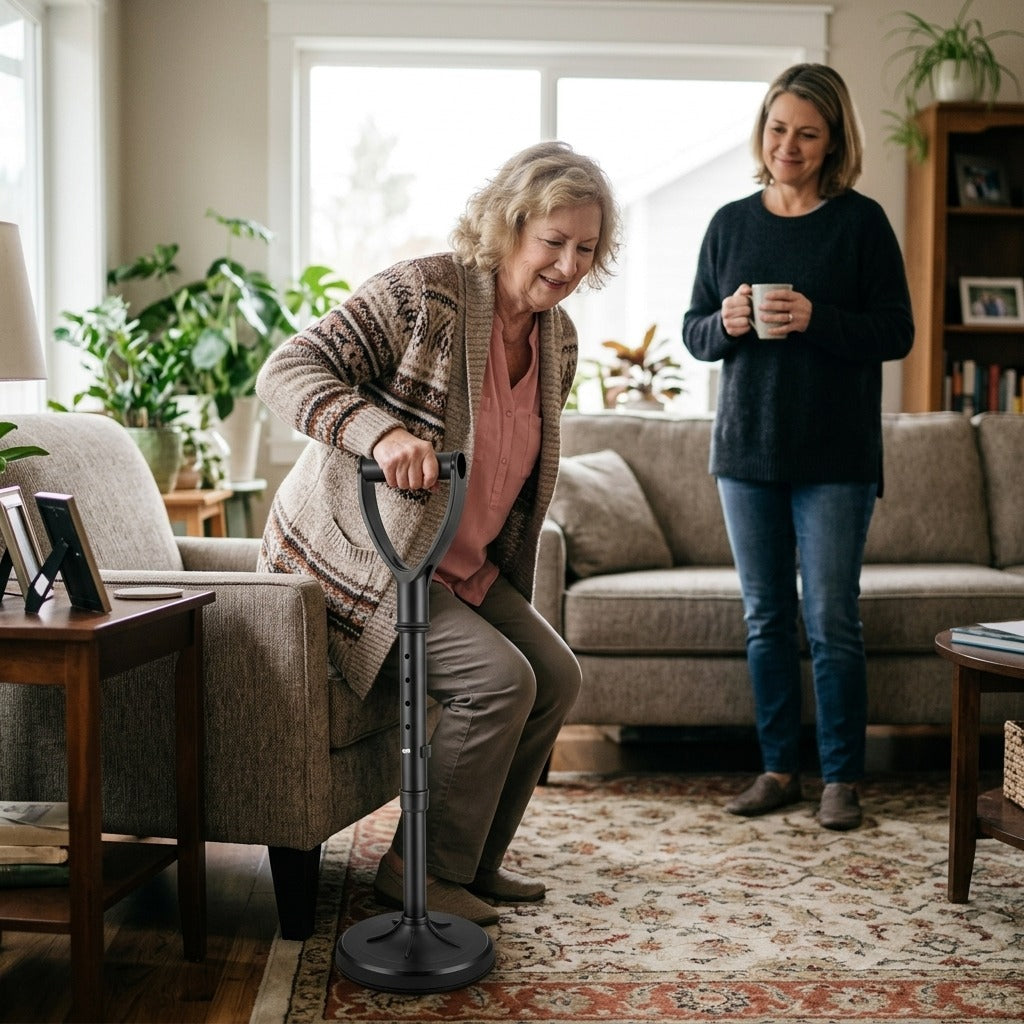 Adjustable Nonslip Standing Aid Support - in everyday life