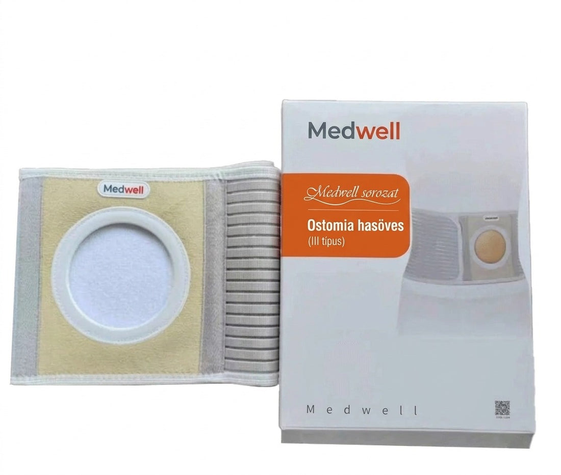 Medwell Ostomia hasöves III típus termékcsomagolása