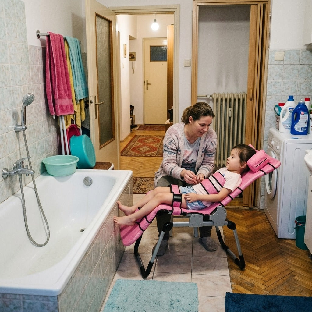 Állítható fürdetőszék gyermekeknek - a mindennapokban