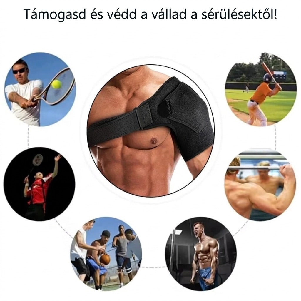 Vállmerevítő sérülésekből védelemhez