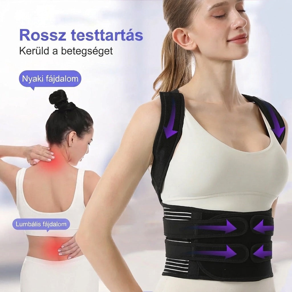 Rossz testtartás problémái: nyaki és lumbális fájdalom