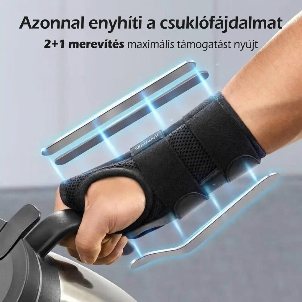 Csuklótámasz azonnali fájdalomcsillapítás demonstrációja