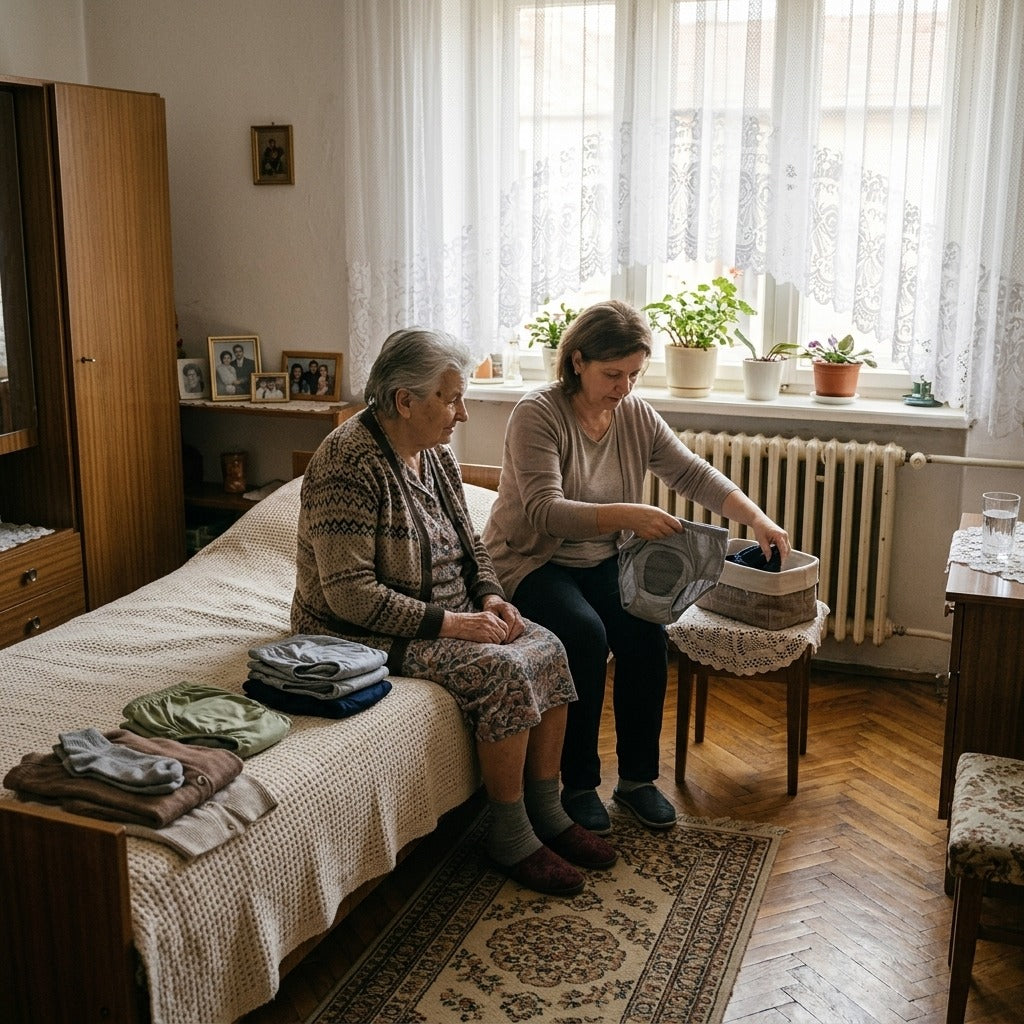Felnőtt inkontinencia alsó szivárgásgátló védelemmel - otthon