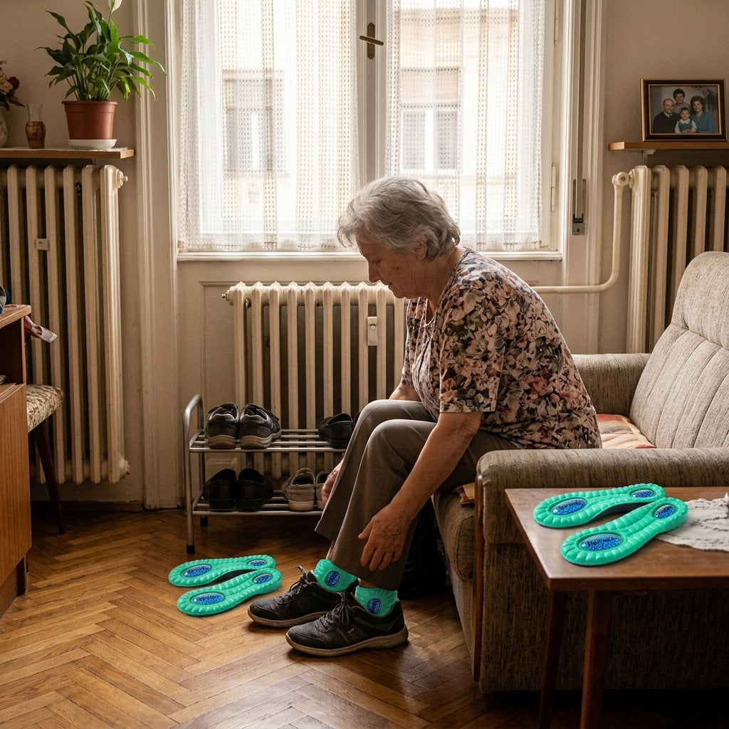 Légpárnás talpbetét boltozattámasszal - otthon