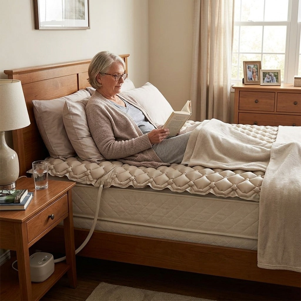 Alternating Air Pressure Mattress Pad - at home