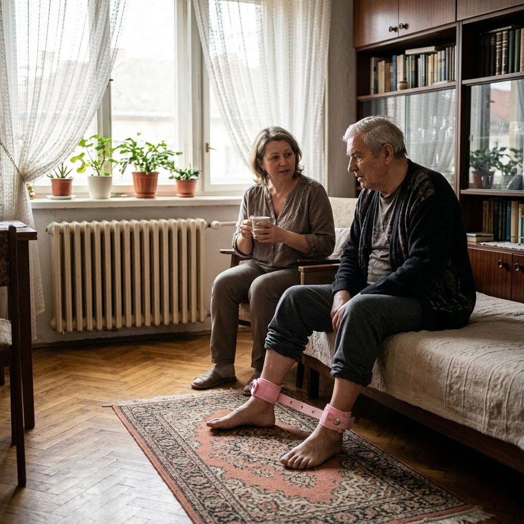Boka- és lábrögzítő heveder ápoláshoz - otthon