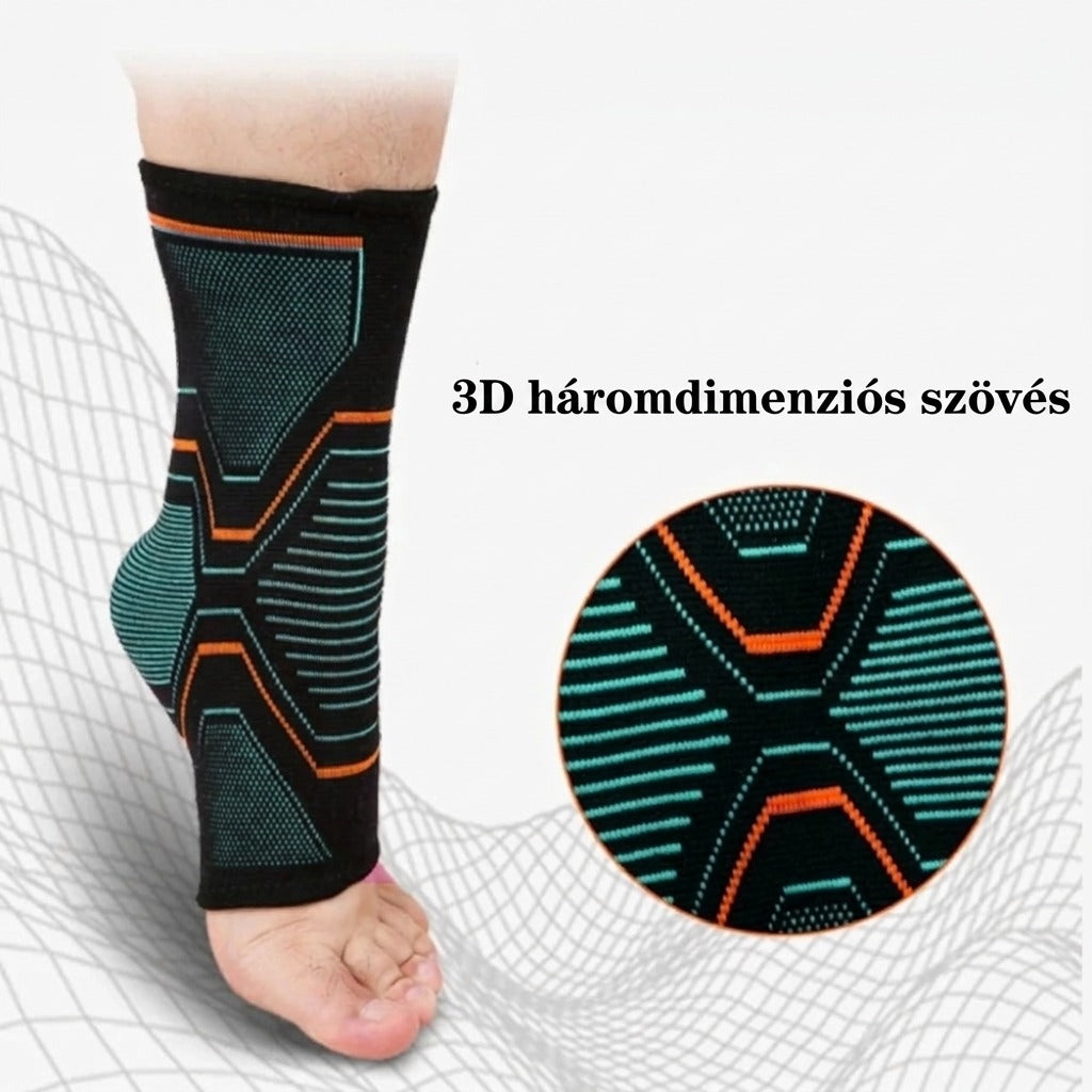 Kömpreszziós zokni 3D háromdimenziós szövéssel