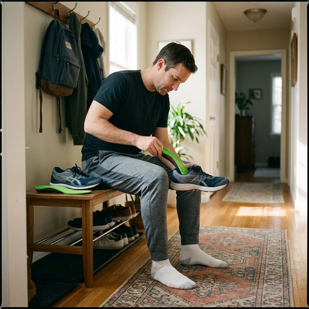 Arch Support Sports Insoles - at home