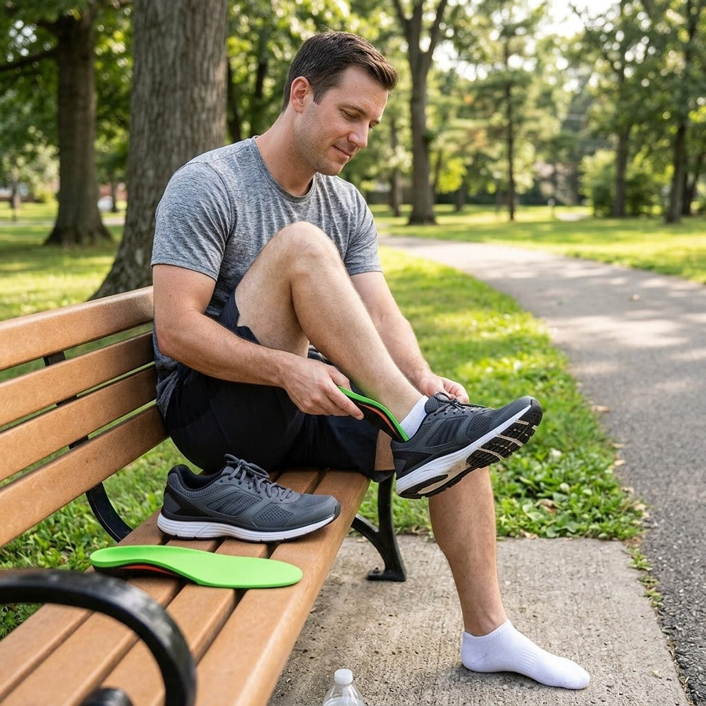 Arch Support Sports Insoles - in everyday life