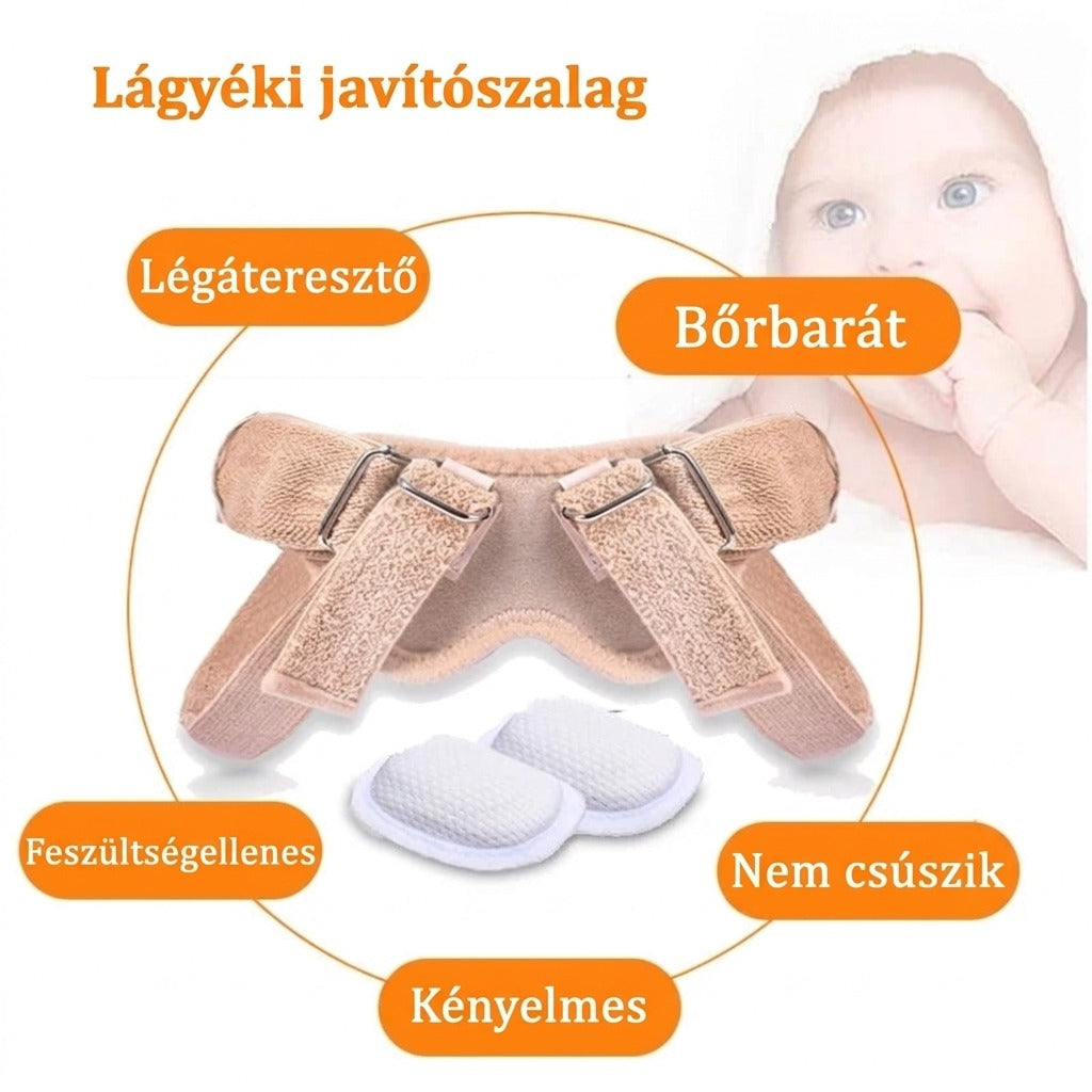 Lágyéki javítószalag - légáteresztő és bőrbarát termék
