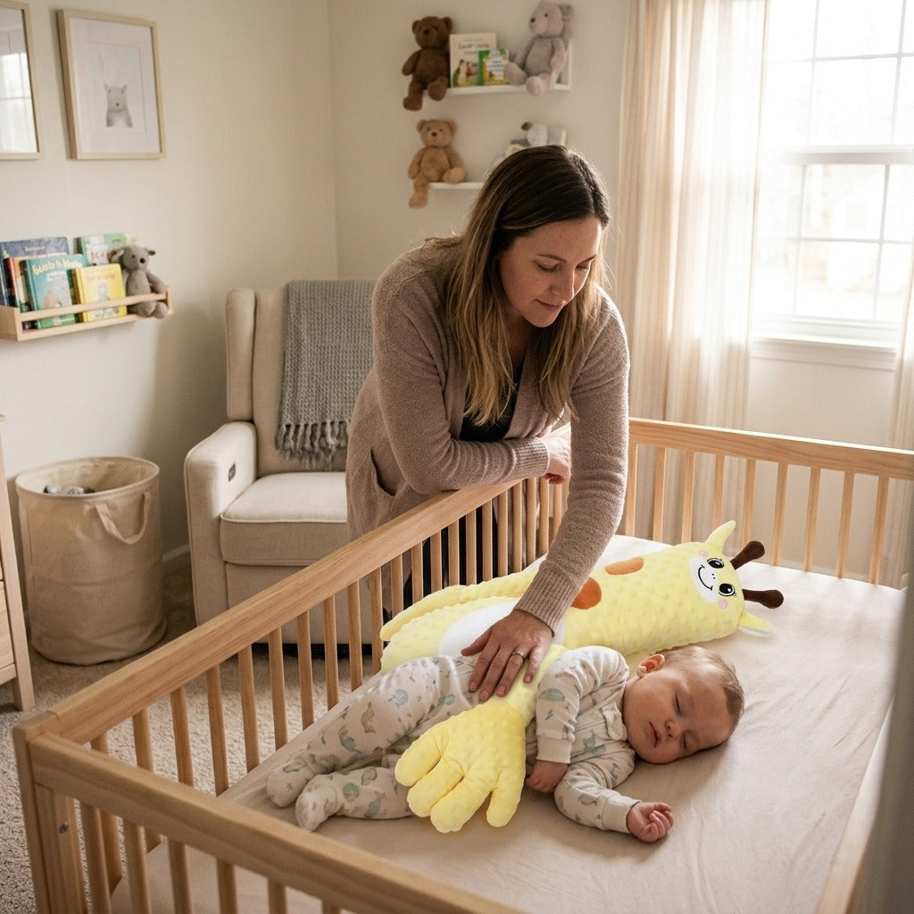 Baby Soothing Palm Pillow for Comforting - at home