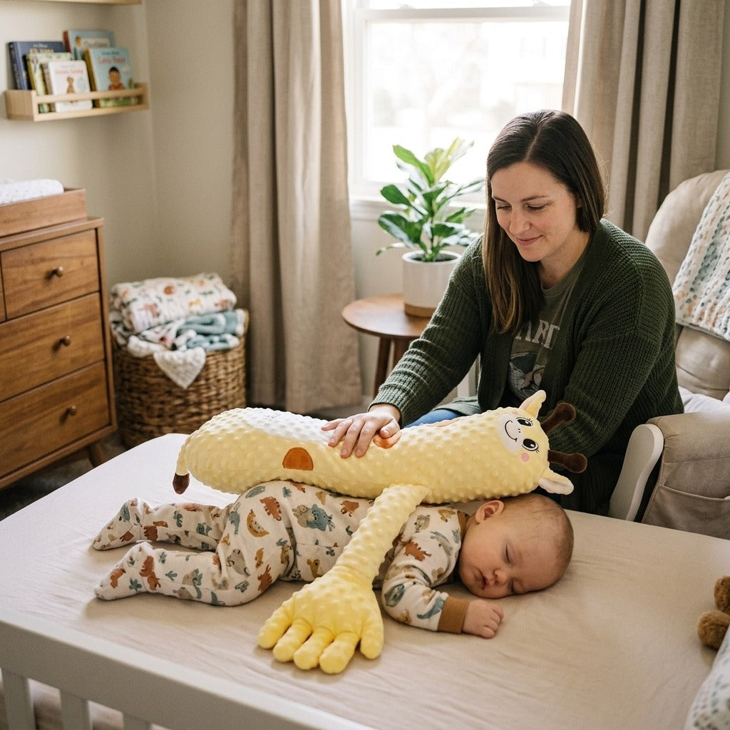 Baby Soothing Palm Pillow for Comforting - in everyday life