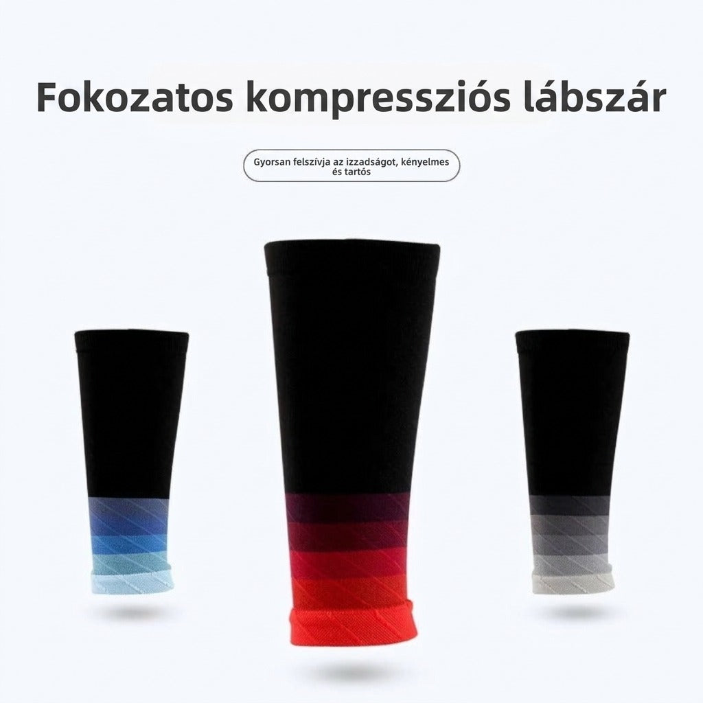 Fokozatos kompressziós lábszár izzadság felszíváshoz.