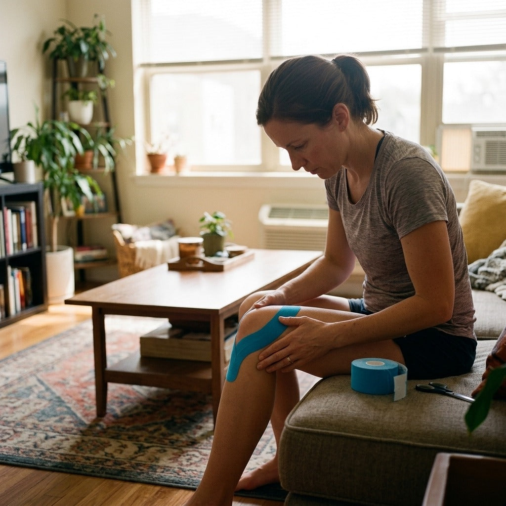 Breathable Waterproof Kinesiology Tape - at home