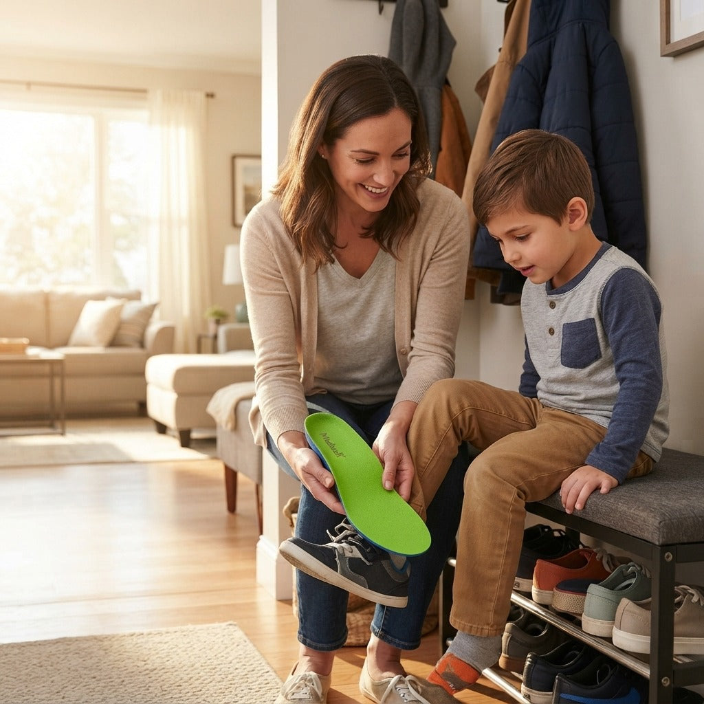 Children's Arch Support Insoles - at home