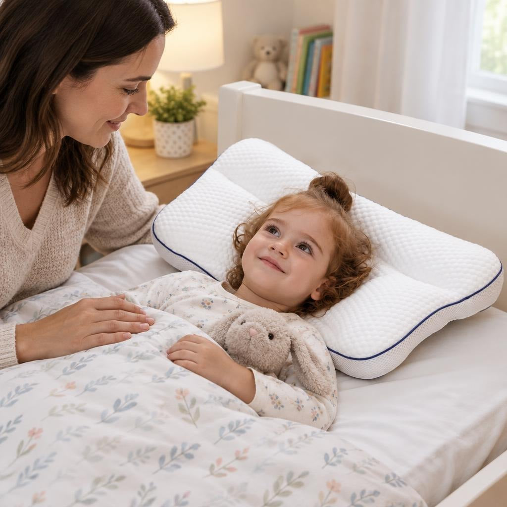 Children's Sleeping Pillow - in everyday life