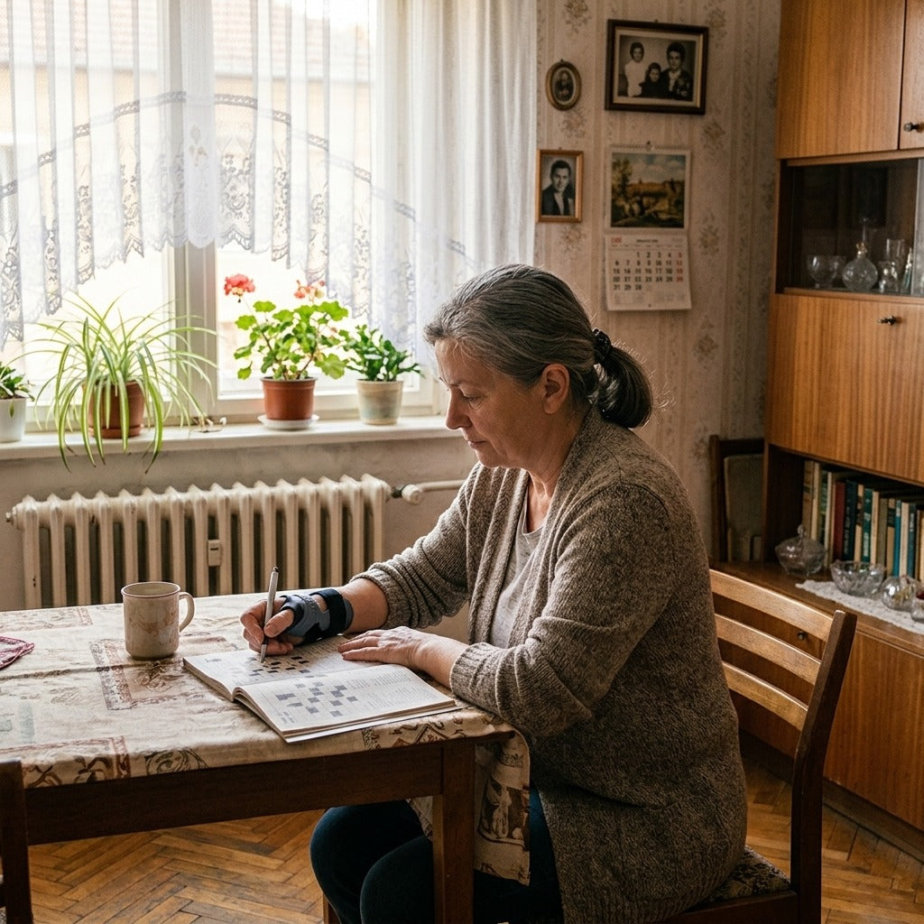 CMC hüvelykujjrögzítő az alapízület támogatására - otthon