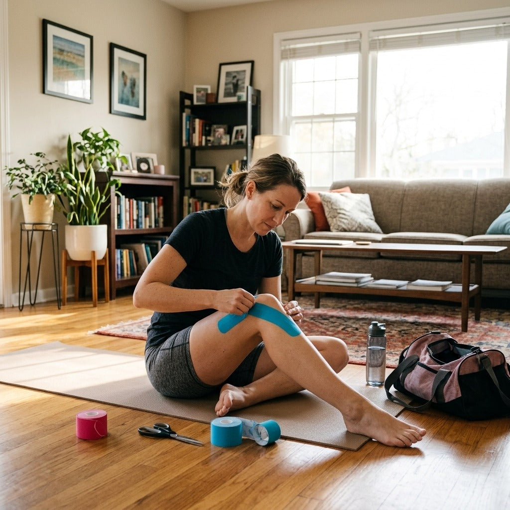 Cotton Kinesiology Tape for Sports - at home