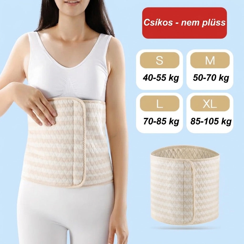 Csíkos nem plüss derektámasz, S-től XL-ig, 40-105 kg.