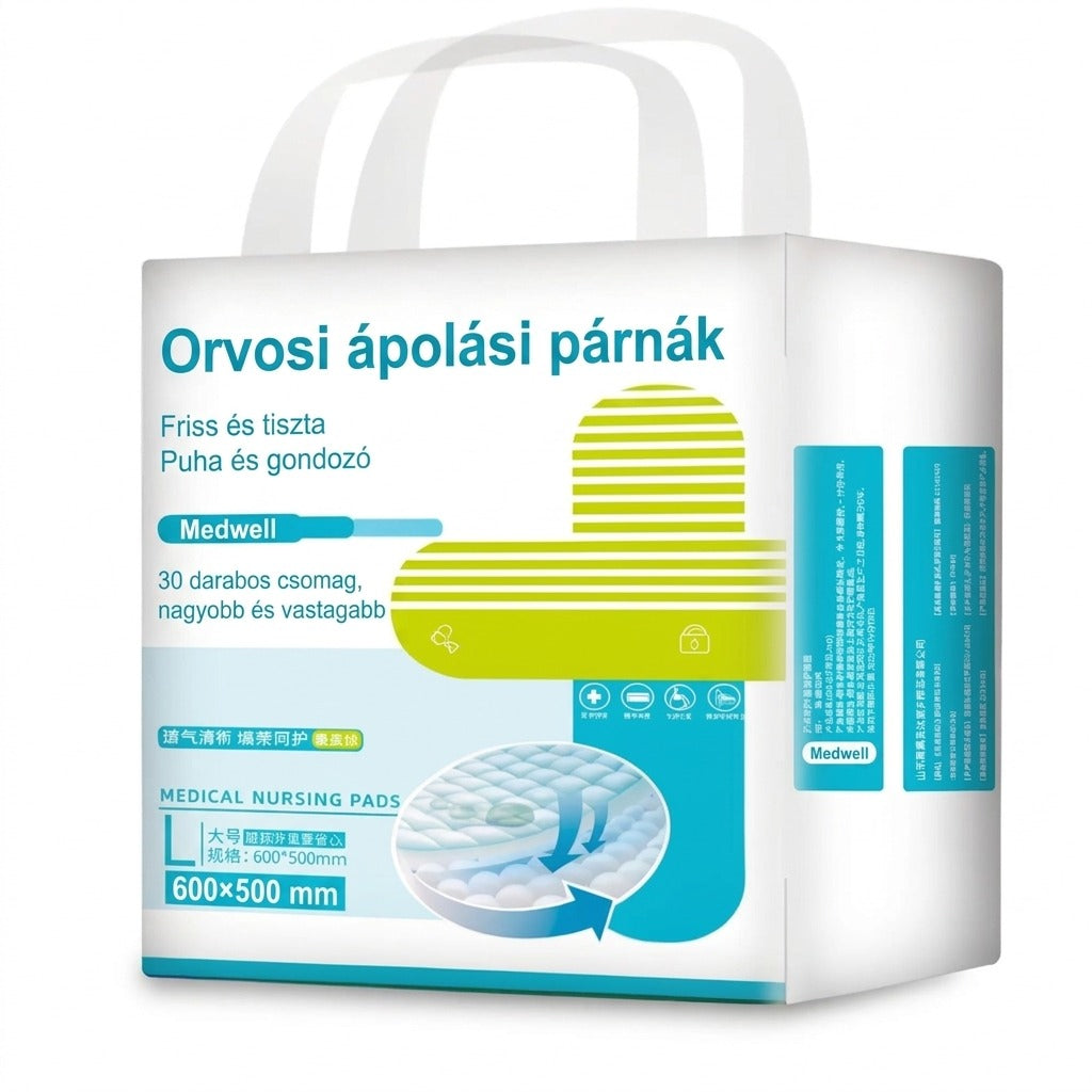 Orvosi ápolási párnák 30 darabos csomag 600x500 mm