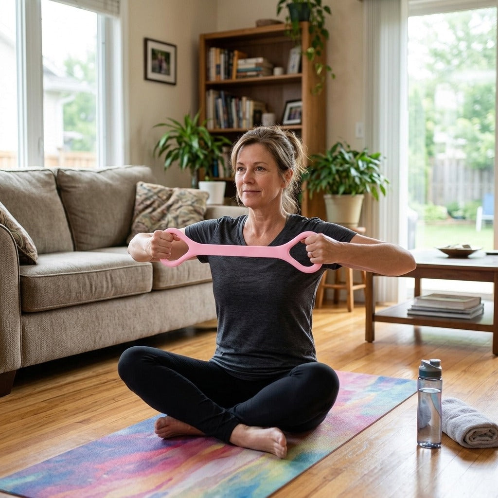 Elastic Resistance Band for Stretching - in everyday life