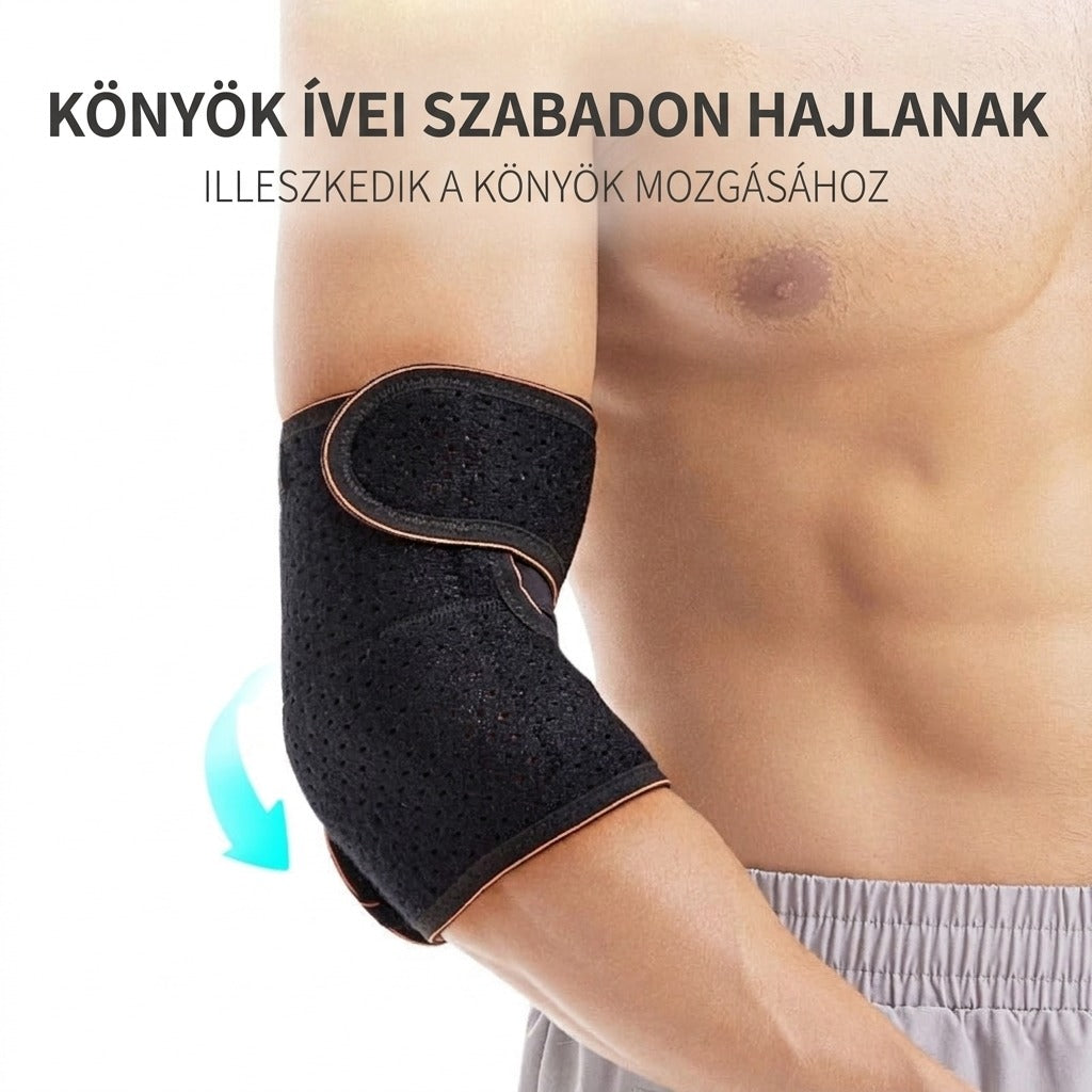 Könyök ívei szabadon hajlanak