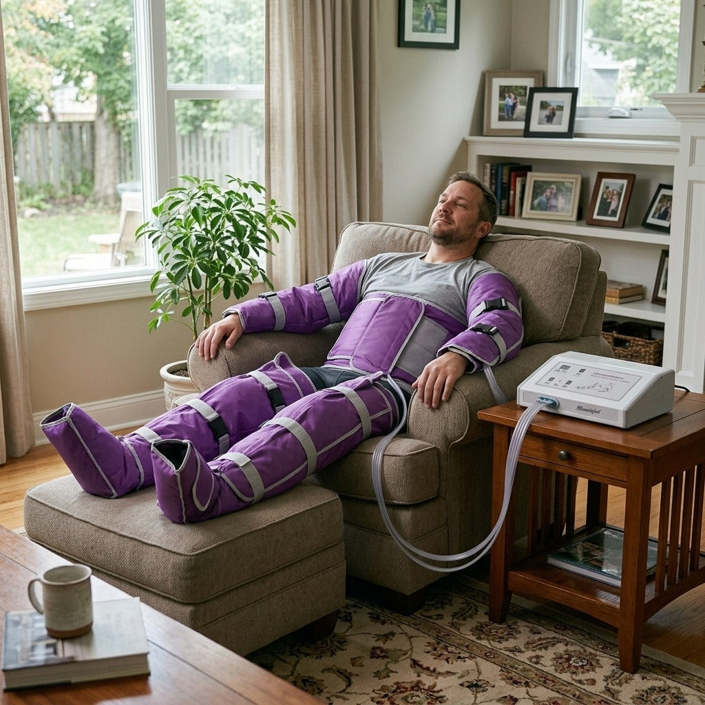 Electric Air-Pressure Massage Machine - in everyday life