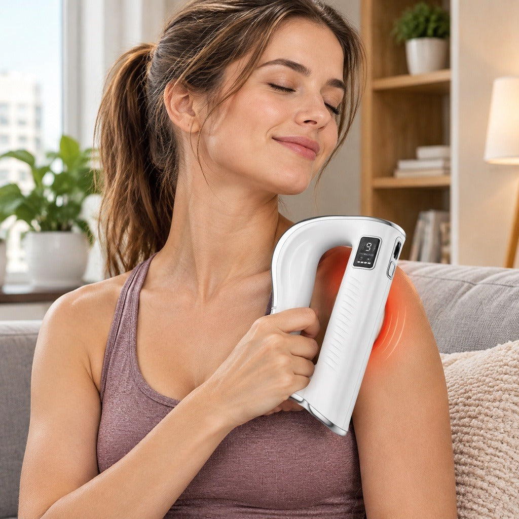 Electric Fascia Massager with 9 Gears - in everyday life
