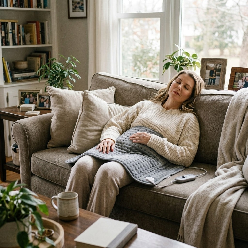Electric Heated Blanket with Four Timer Settings - in everyday life