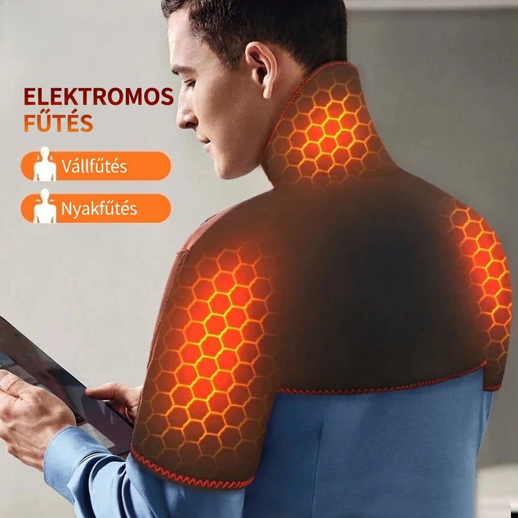 Elektromos fűtés: vállfűtés és nyakfűtés