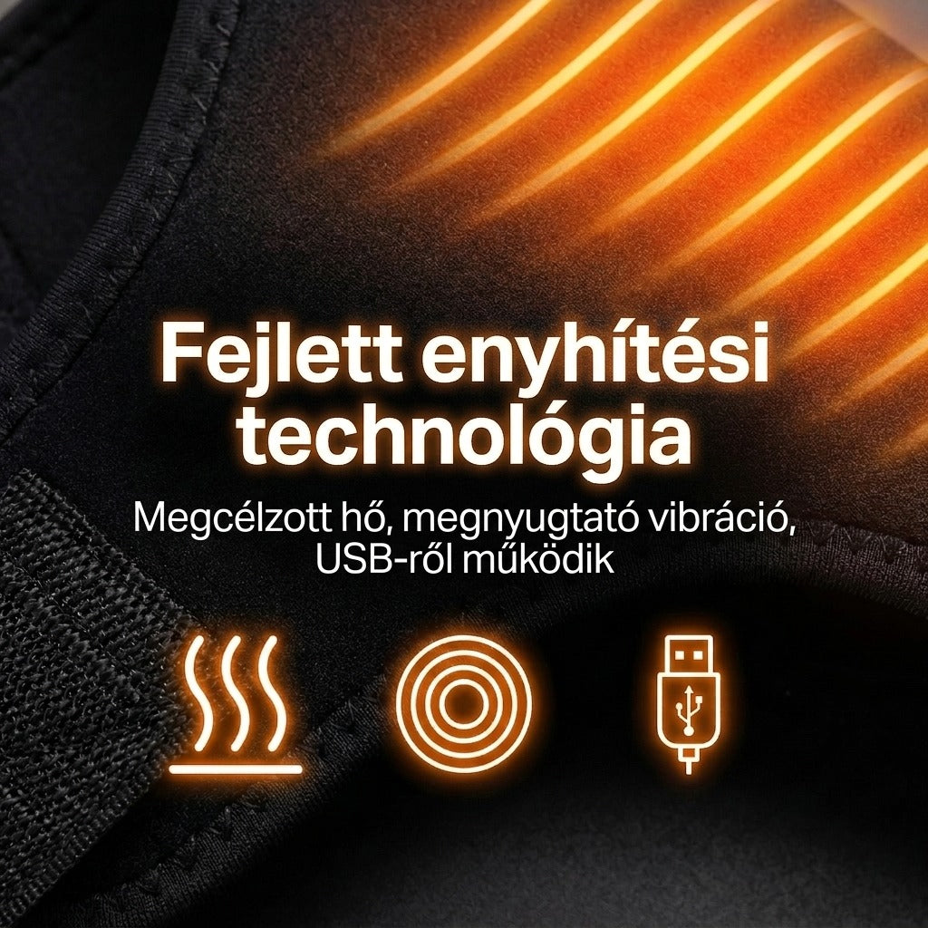 Fejlett enyhítési technológia – hő, vibráció, USB