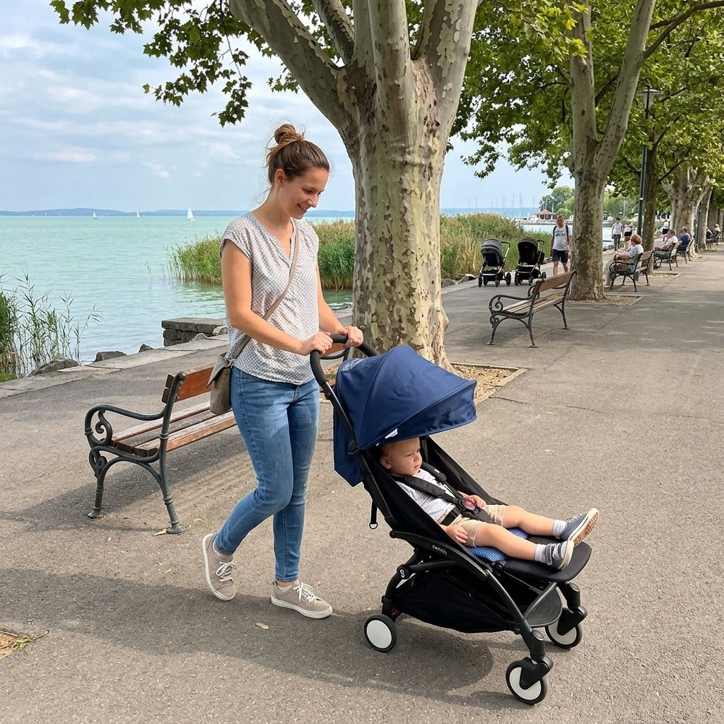 Hosszabbítható lábtartó Babyzen YOYO babakocsihoz - a mindennapokban