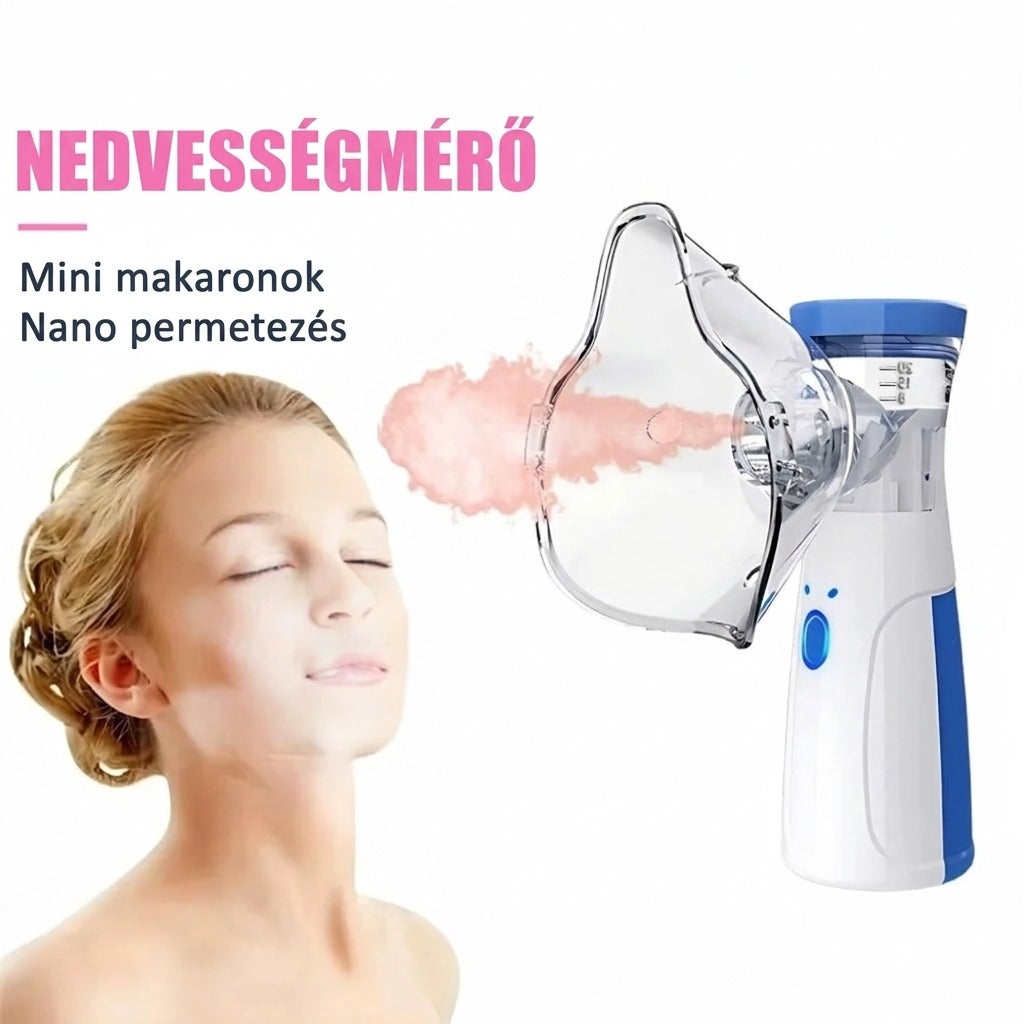 Nedvességmérő Mini makaronokkal és Nano permetezés funkcióval