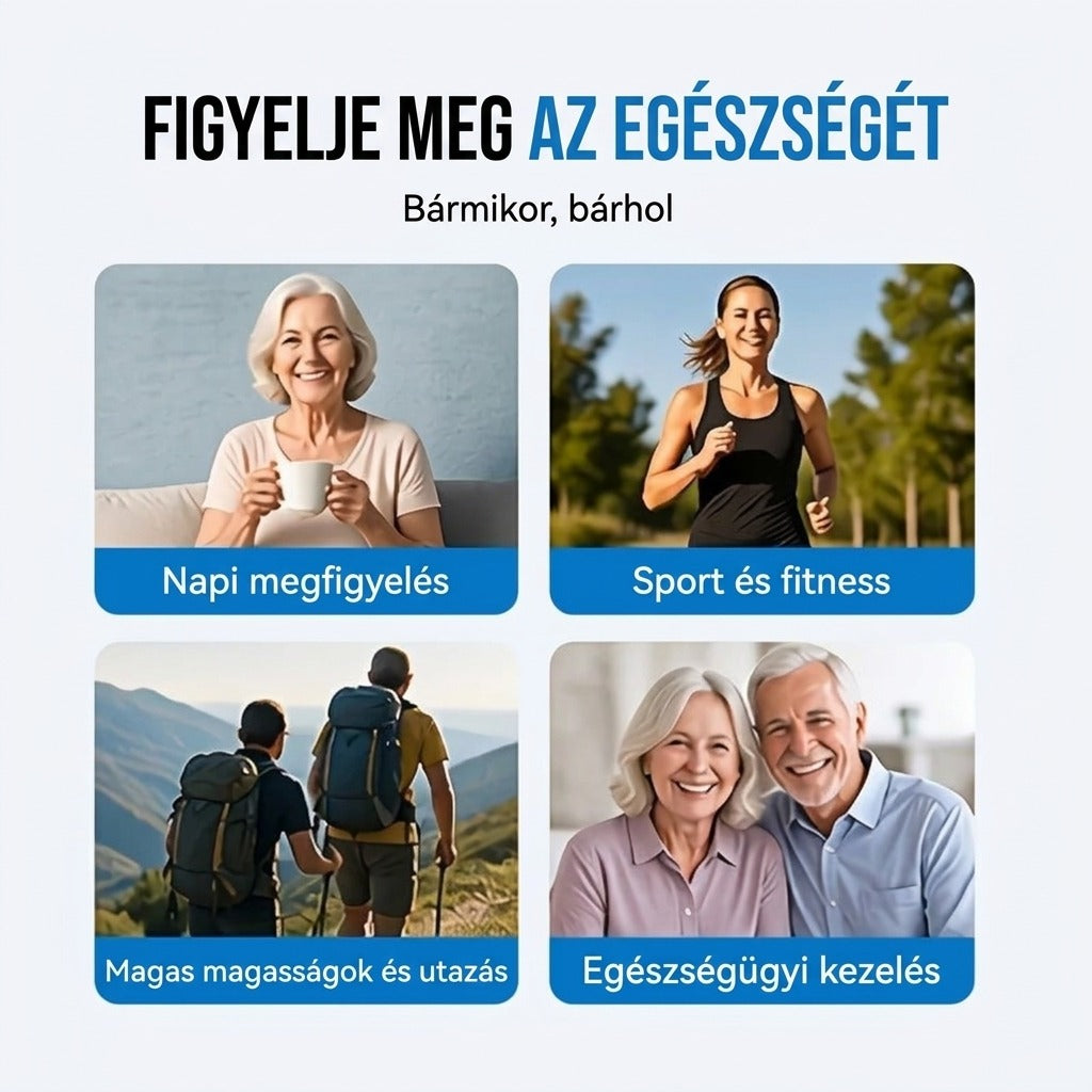 Egészségügyi megfigyelés használati esetek.