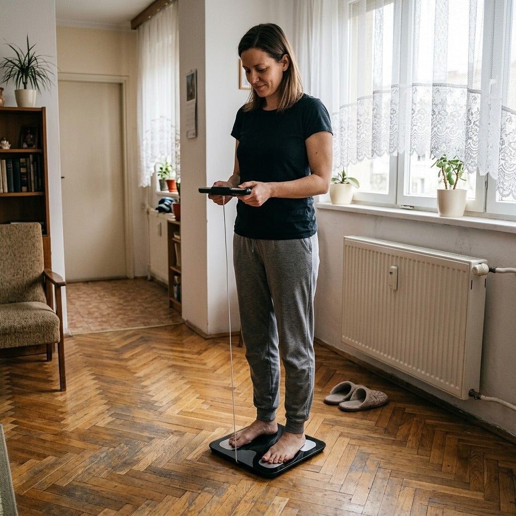 Medwell 8 elektródás testösszetétel-mérleg - a mindennapokban