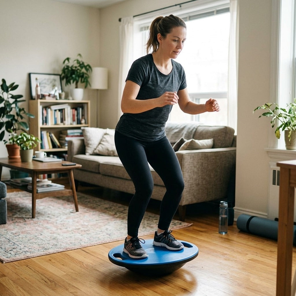 Fitness Balance Board for Home Workouts - at home