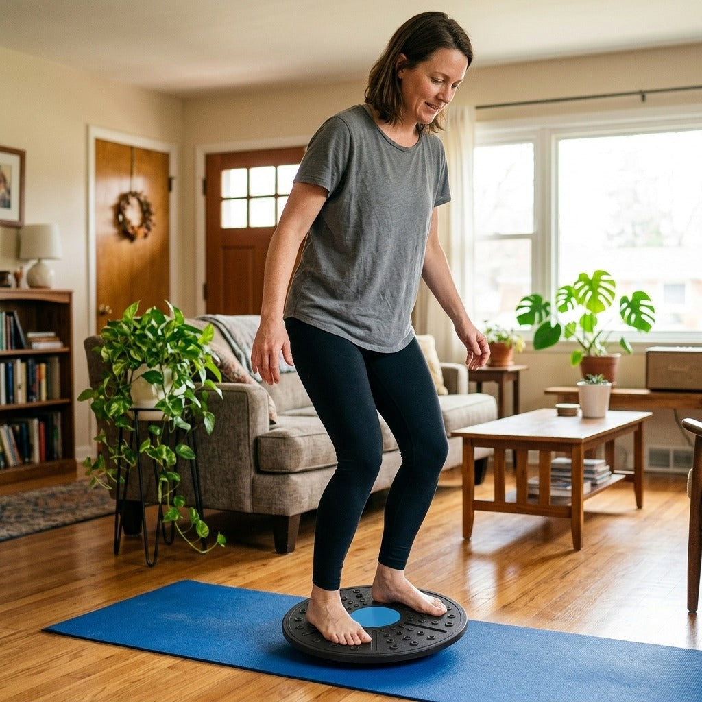 Fitness Training Balance Board - in everyday life