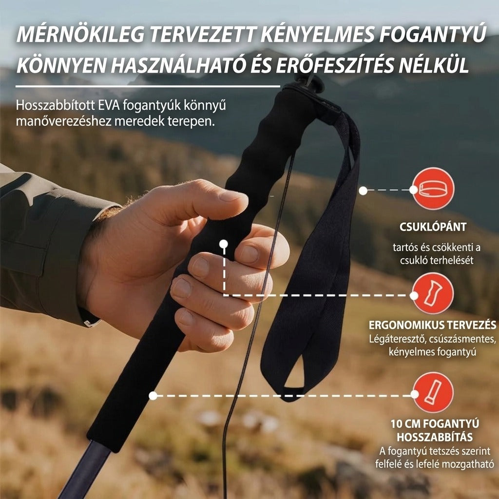 Mérnökileg tervezett ergonomikus fogantyú EVA anyagból