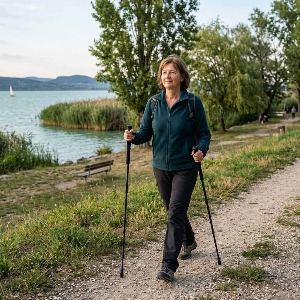 Állítható, összecsukható túrabot túrázáshoz és sétához - a mindennapokban