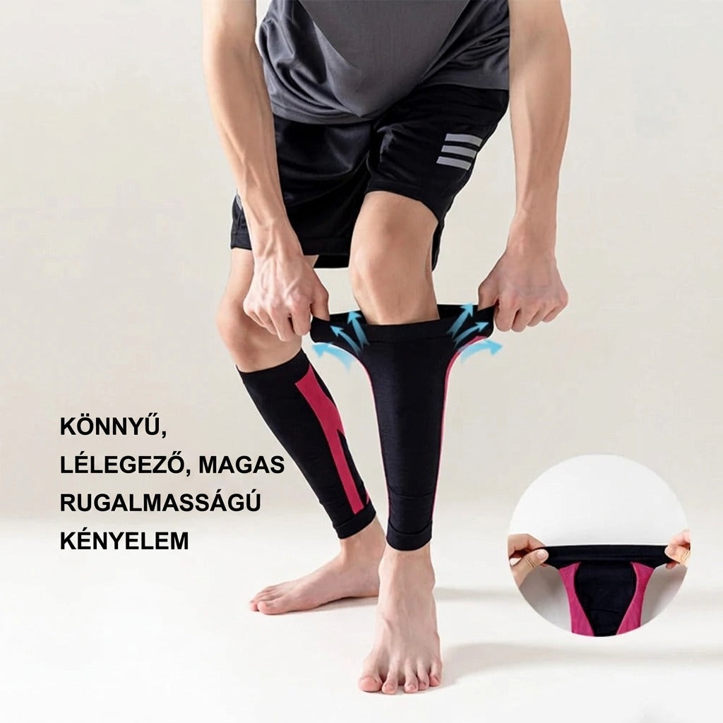 Könnyű lélegző rugalmas kompressziós zokni kény