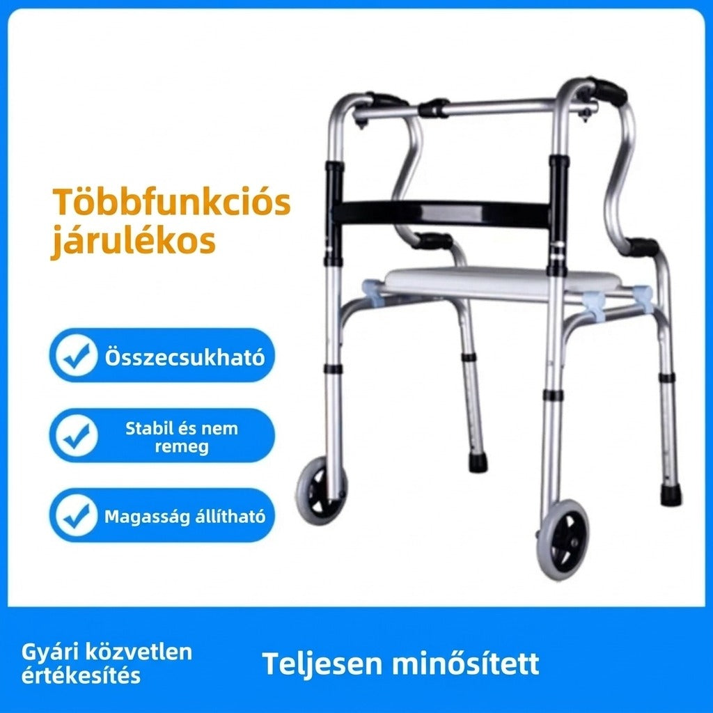 Többfunkciós összecsukható járulékos, stabil és magasság állítható