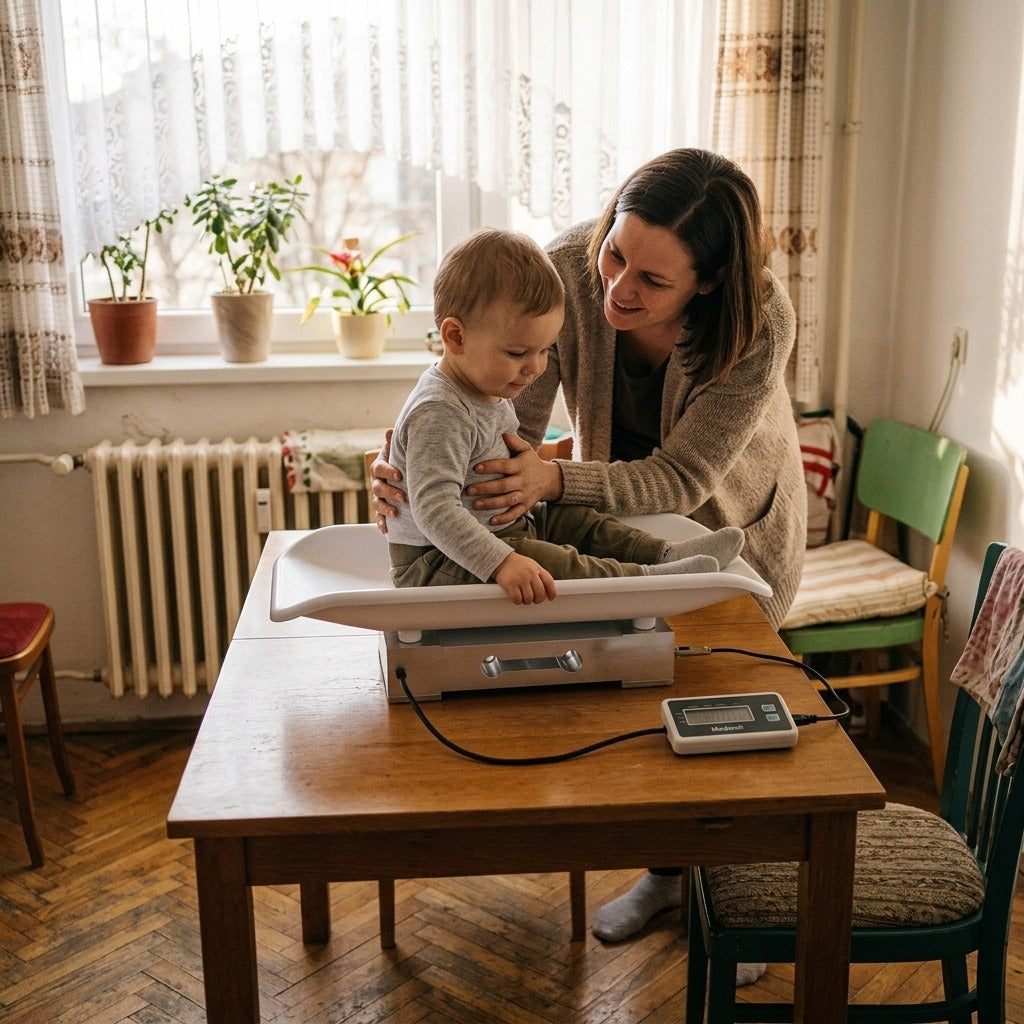 digitális orvosi mérleg babáknak és felnőtteknek, 20/50/100 kg - otthon