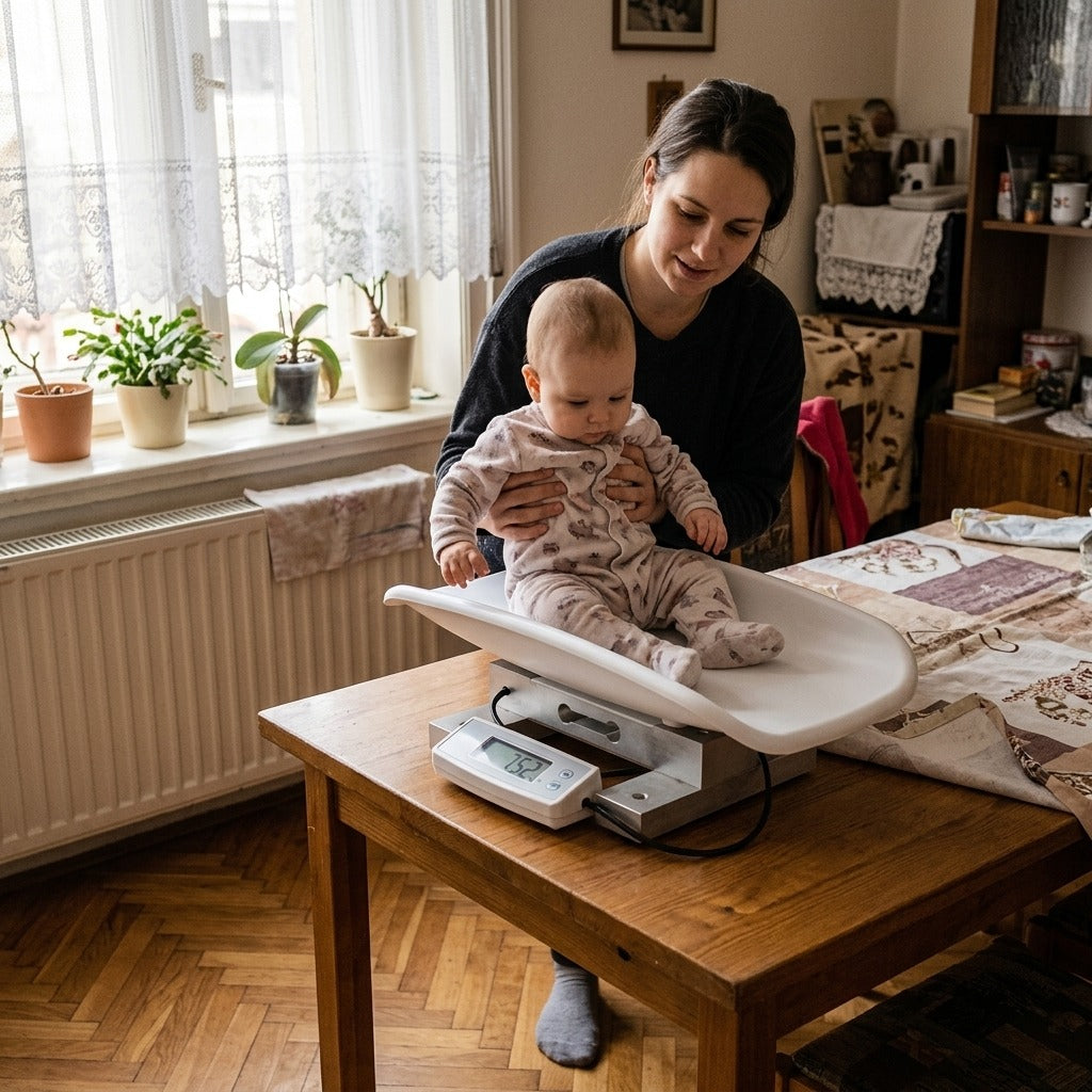 digitális orvosi mérleg babáknak és felnőtteknek, 20/50/100 kg - a mindennapokban