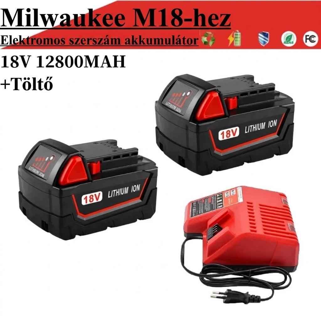 Milwaukee M18 elektromos szerszám akkumulátor