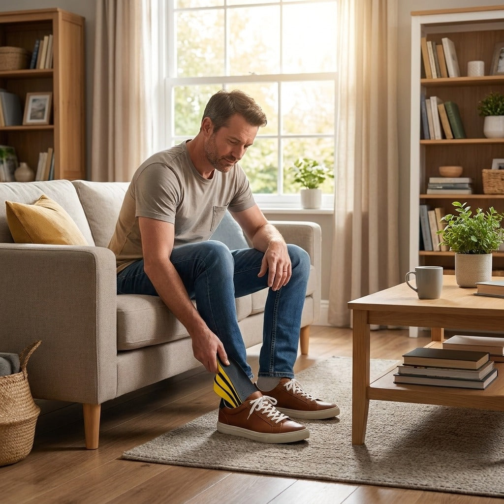 Height-Increasing Insoles for Shoes - at home